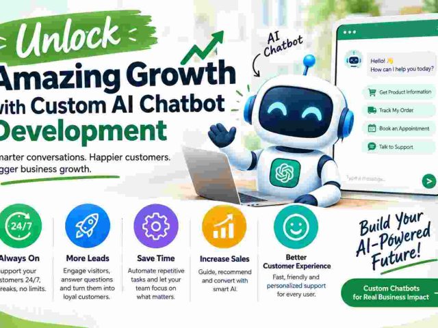Unlock Amazing Growth with Custom AI Chatbot Development