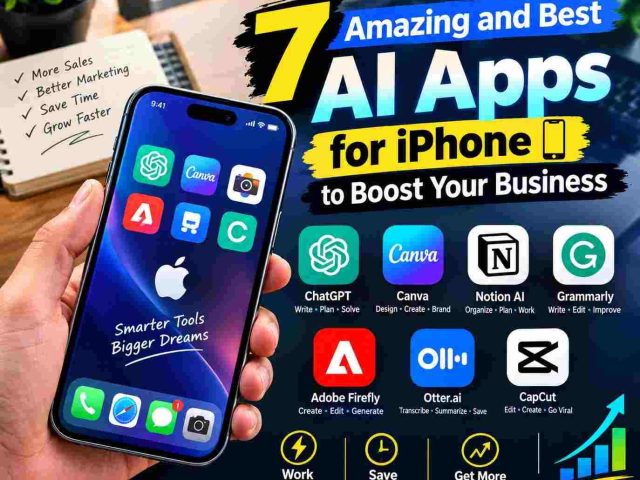 7 Amazing and Best AI Apps for iPhone to Boost Your Business