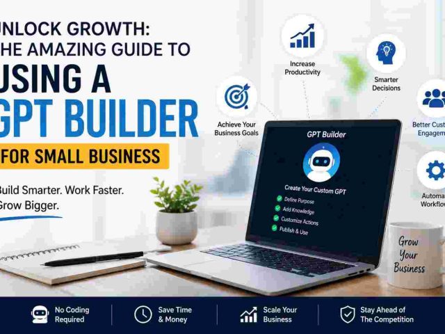 Unlock Growth: The Amazing Guide to Using a GPT Builder for Small Business