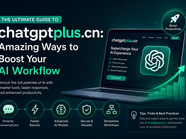 The Ultimate Guide to chatgptplus.cn: Amazing Ways to Boost Your AI Workflow