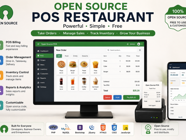 Guide to Open Source POS Restaurant Software