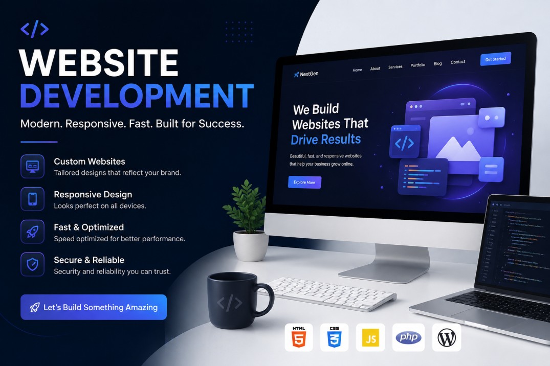 Website Development Services for Small Business