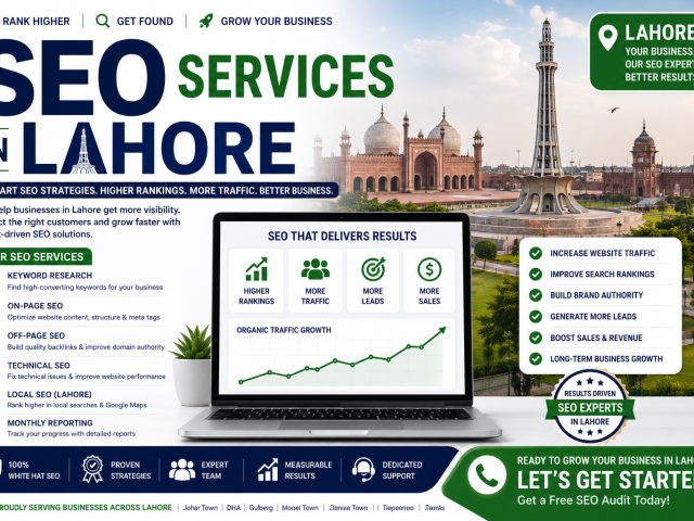 SEO Services in Lahore: Grow Your Business Online Today