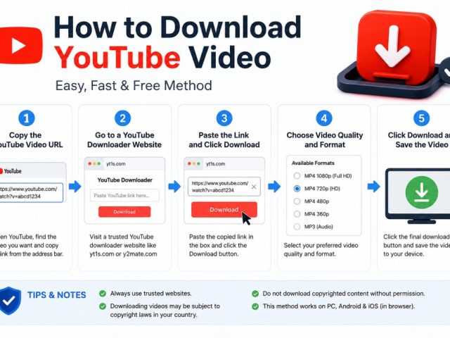 How to Download YouTube Videos on Laptop (from Youtube) — Simple 2026 Guide