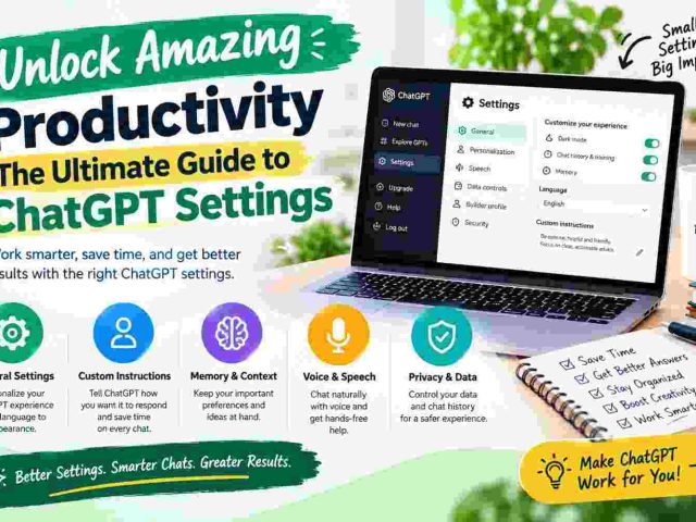 Unlock Amazing Productivity: The Ultimate Guide to ChatGPT Settings