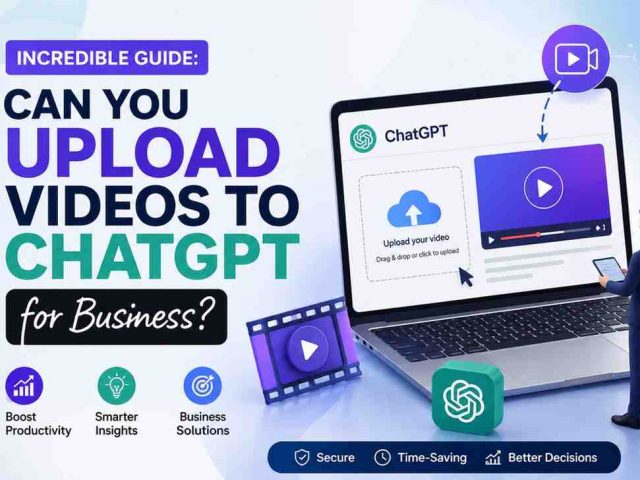 Incredible Guide: Can You Upload Videos To ChatGPT for Business?