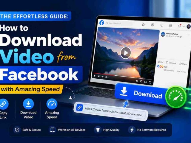 The Effortless Guide: How to Download Video from Facebook with Amazing Speed
