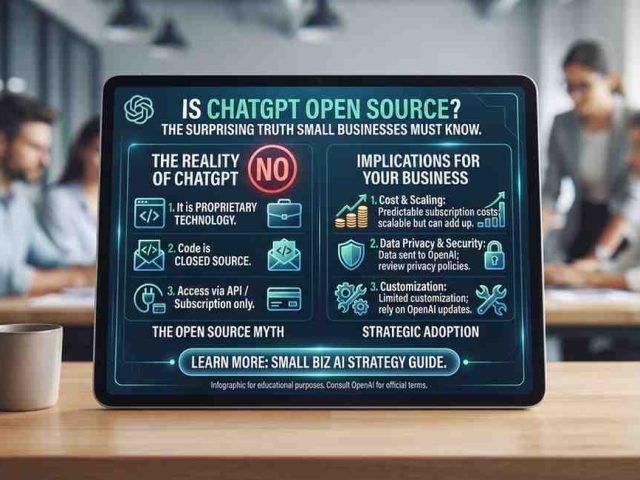 Is ChatGPT Open Source? The Surprising Truth Small Businesses Must Know