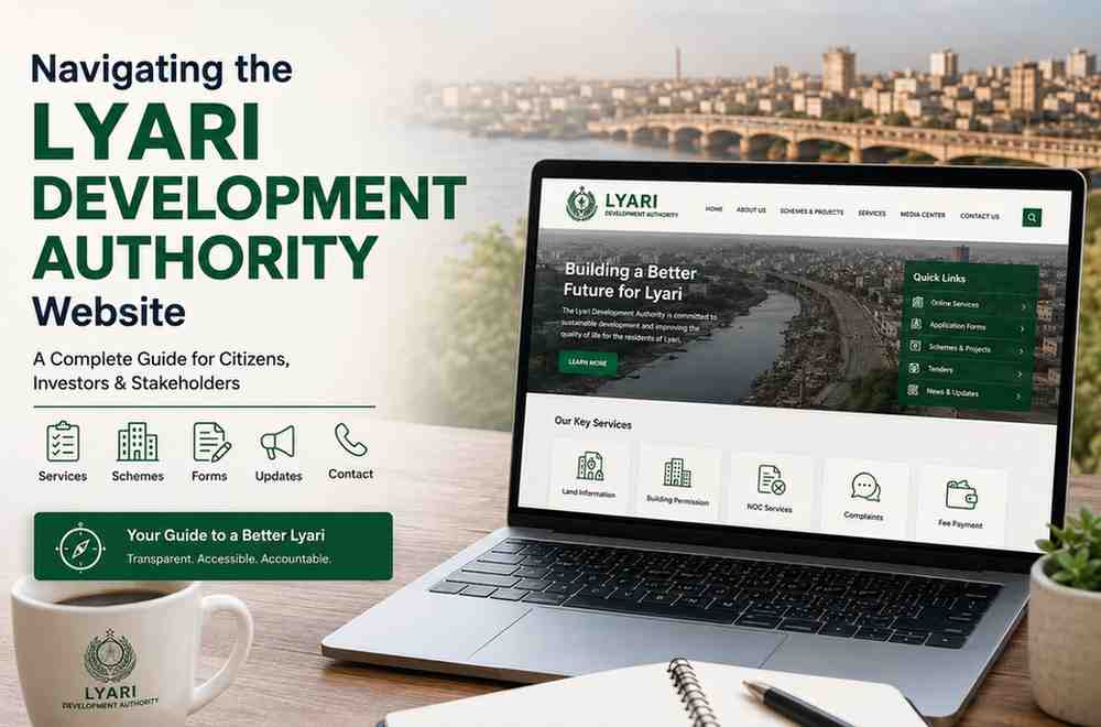 Navigating the Lyari Development Authority Website