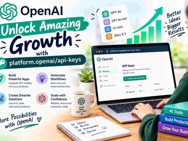 Unlock Amazing Growth with platform.openai/api-keys