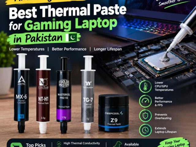 Amazing Choices: Best Thermal Paste for Gaming Laptop in Pakistan