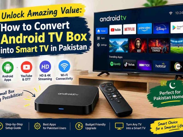 Unlock Amazing Value: How to Convert Android TV Box into Smart TV in Pakistan