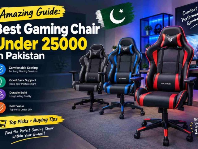 Amazing Guide: Best Gaming Chair Under 25000 in Pakistan