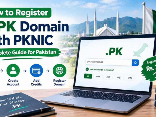 How to Register PK Domain Name with PKNIC in Pakistan: Step-by-Step