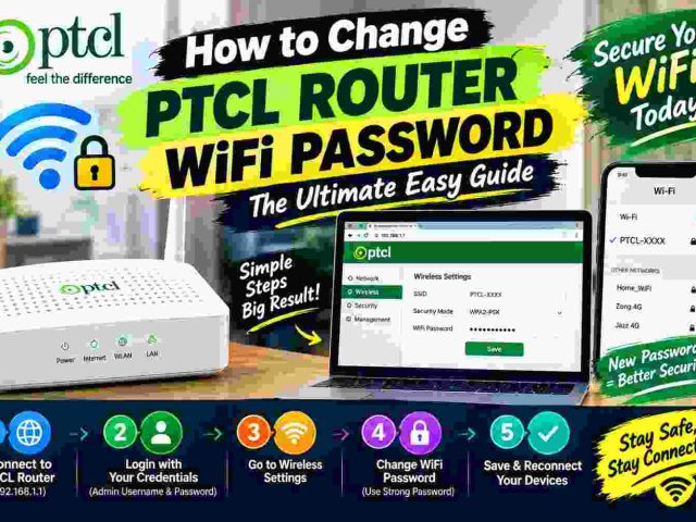 How to Change PTCL Router WiFi Password: The Ultimate Easy Guide