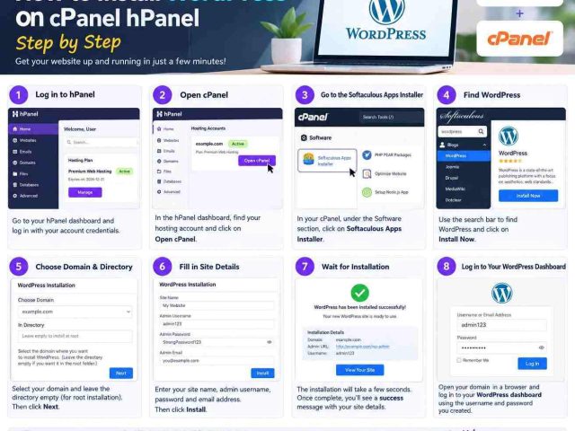 Amazing Guide: How to Install WordPress on cPanel hPanel Step by Step