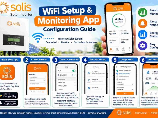 Amazing Solis Inverter WiFi Setup and Monitoring App Configuration Guide