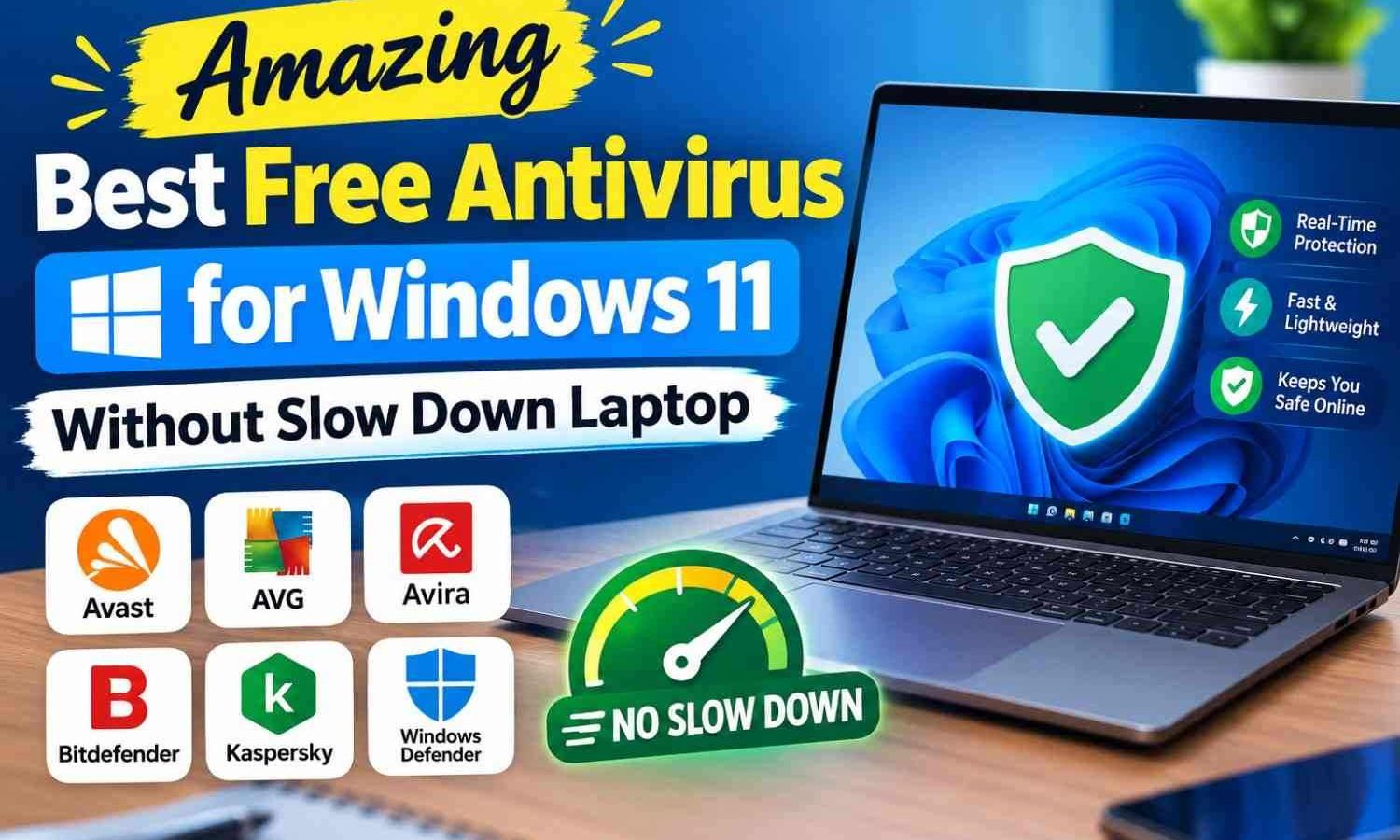 Amazing Best Free Antivirus for Windows 11 Without Slow Down Laptop